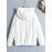 Plus Size - Women'S Cozy Fleece-Lined Hooded Jacket - Thick Warm Winter Coat with Pockets, Soft Plush Lining, Elegant Casual Outerwear for Fall & Winter