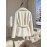 Turn- collar long-sleeve tweed jacket, Women's suit coat