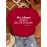 Women's Casual Short Sleeve T-Shirt - Vibrant Purple with White Spanish Scripture Letter Print (Isaiah 30:5), 100% Polyester Knit, Lightweight 180g All-Season Top, Machine Washable